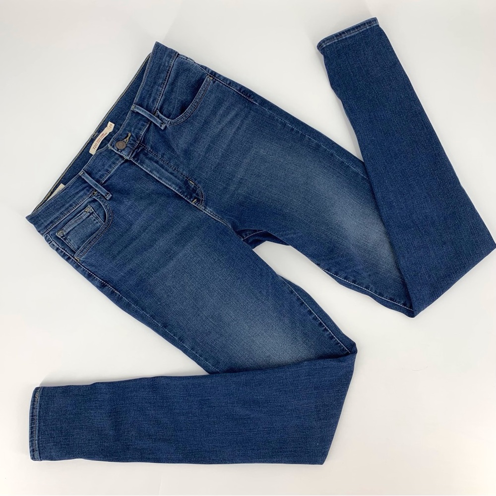 Levi's Blue 720 Supper Skinny High Rise Jeans, 29